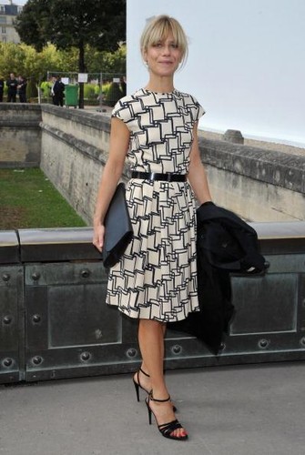 Christian Dior: Arrivals - Paris Fashion Week Womenswear Spring / Summer 2013