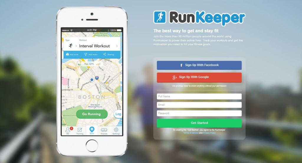 aplikacije runkeeper