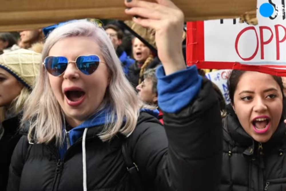 ženski marš na washington
