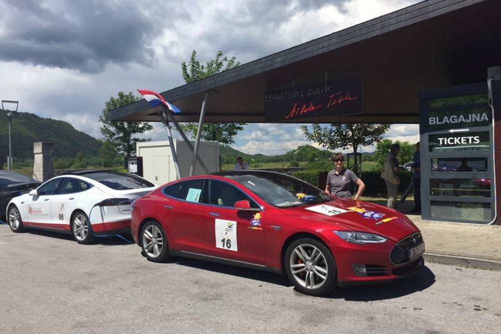 Nikola Tesla EV Rally