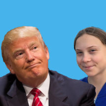 Greta i Trump