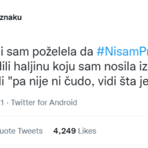 nisam prijavila 1