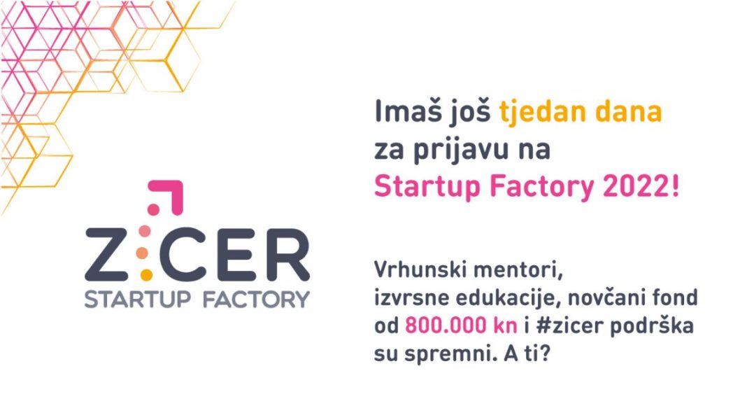 startup factory prijava 2022