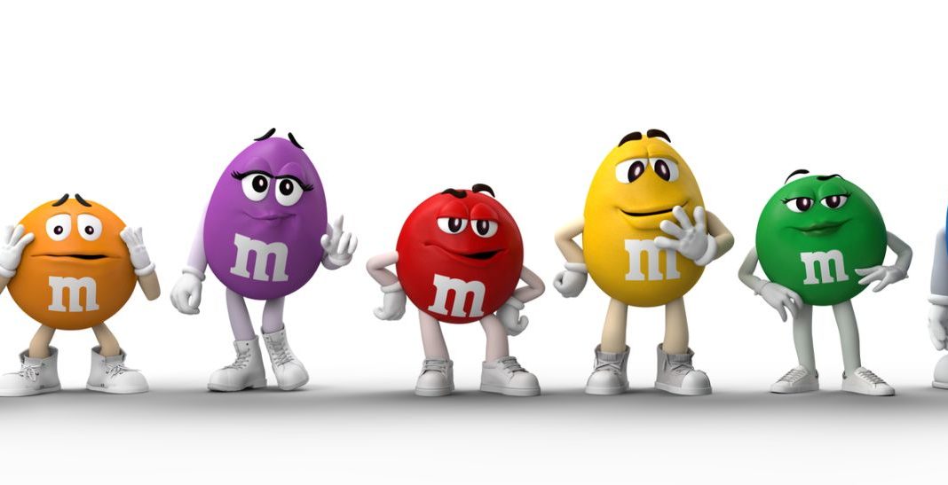 m&m's purple