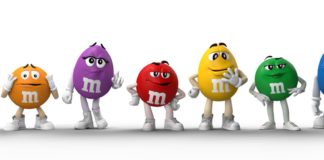 m&m's purple