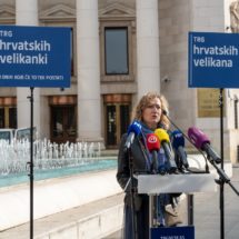 trg hrvatskih velikanki