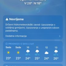 aplikacije za vremensku prognozu