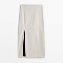 kožna suknja massimo dutti
