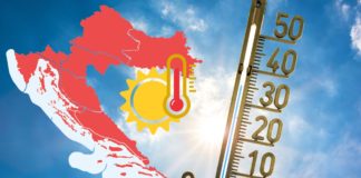 vrijeme danas 13.8.