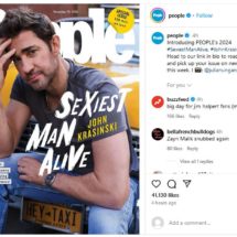 John Krasinski Screenhsot Instagram