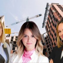 žene u građevini, panel