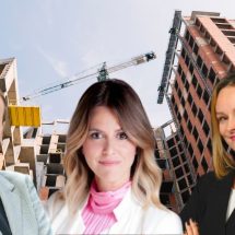 žene u građevini, panel