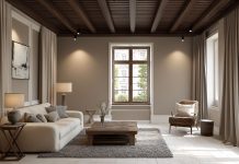 Zbogom bijelim stropovima: Nijanse mali prostor pretvaraju u vizualno veći Obojani strop