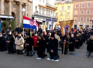 Uoči Dana ljudskih prava: Peticiju za micanje “klečavaca” potpisalo već 38 tisuća osoba klečavci